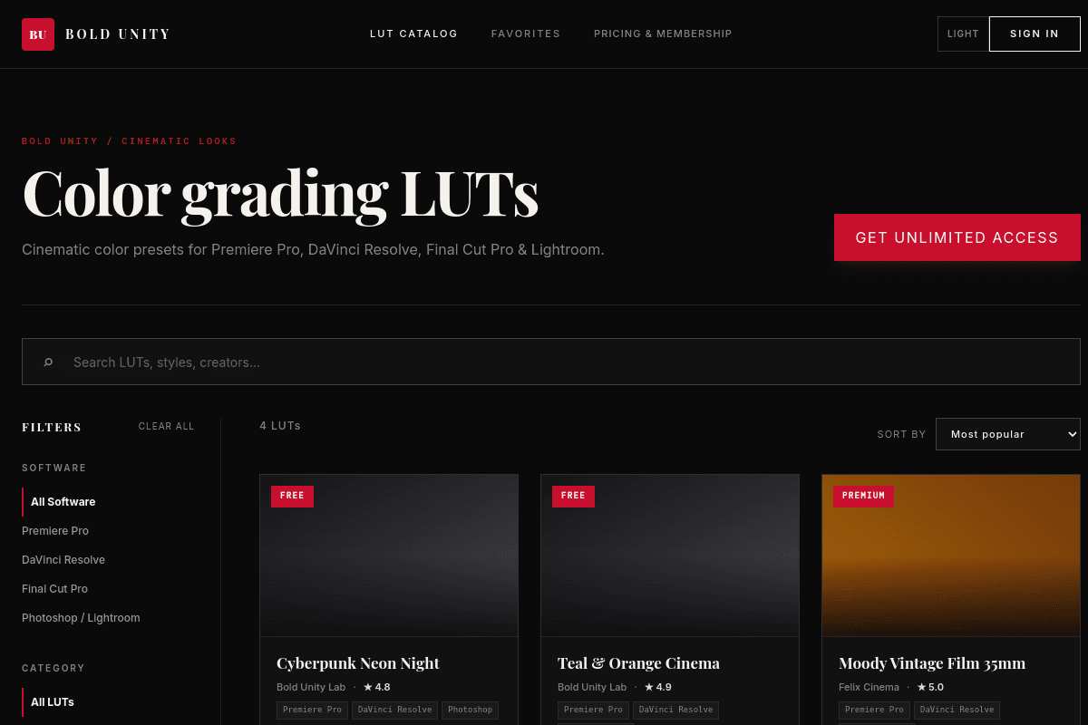 Bold Unity Enterprise Digital Platform